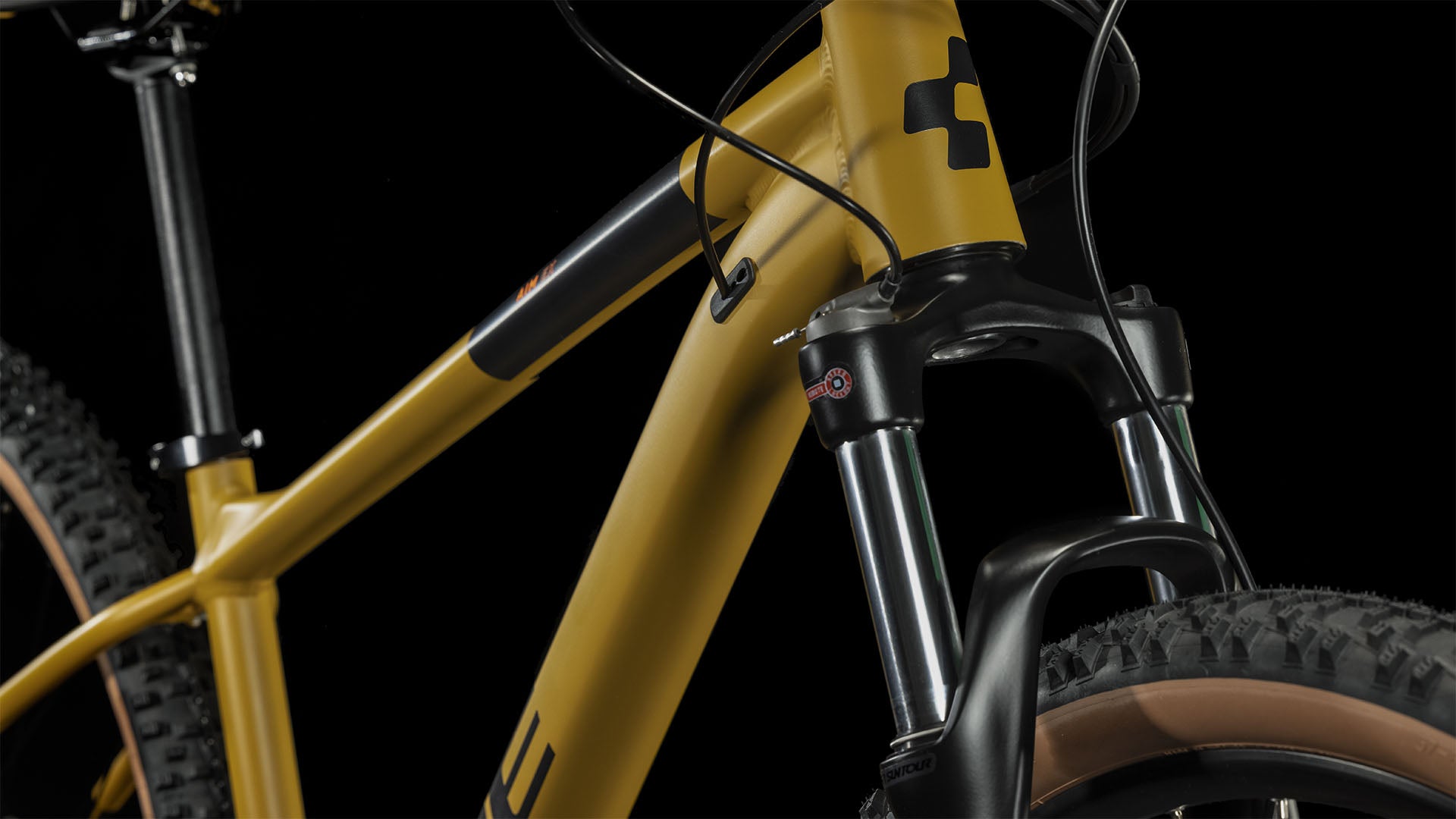 Bicicleta de montaña CUBE Aim Ex 1X caramel'n'black